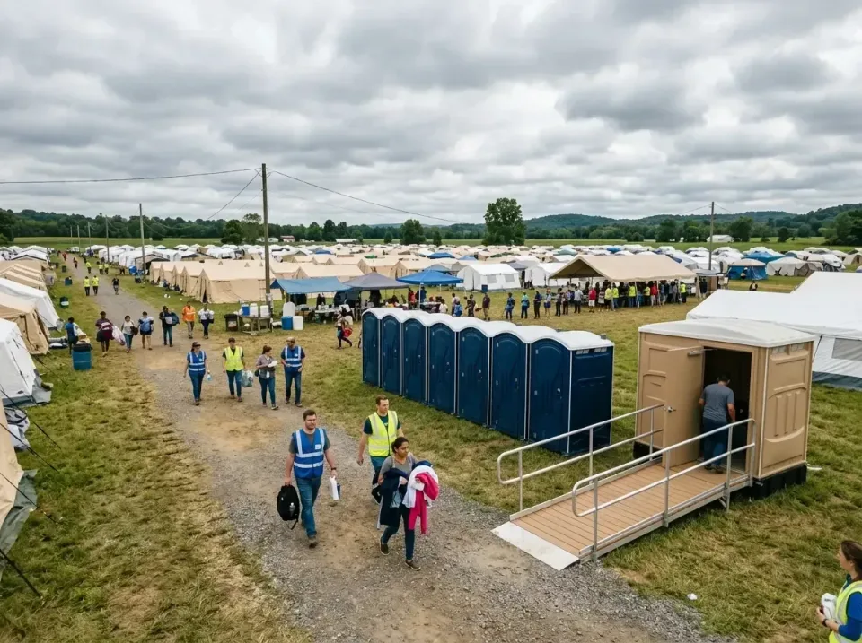 disaster-relief-camp-restrooms-010 — frequently asked questions, Dumpster & Portable Bathrooms Rental in Vinton, IA